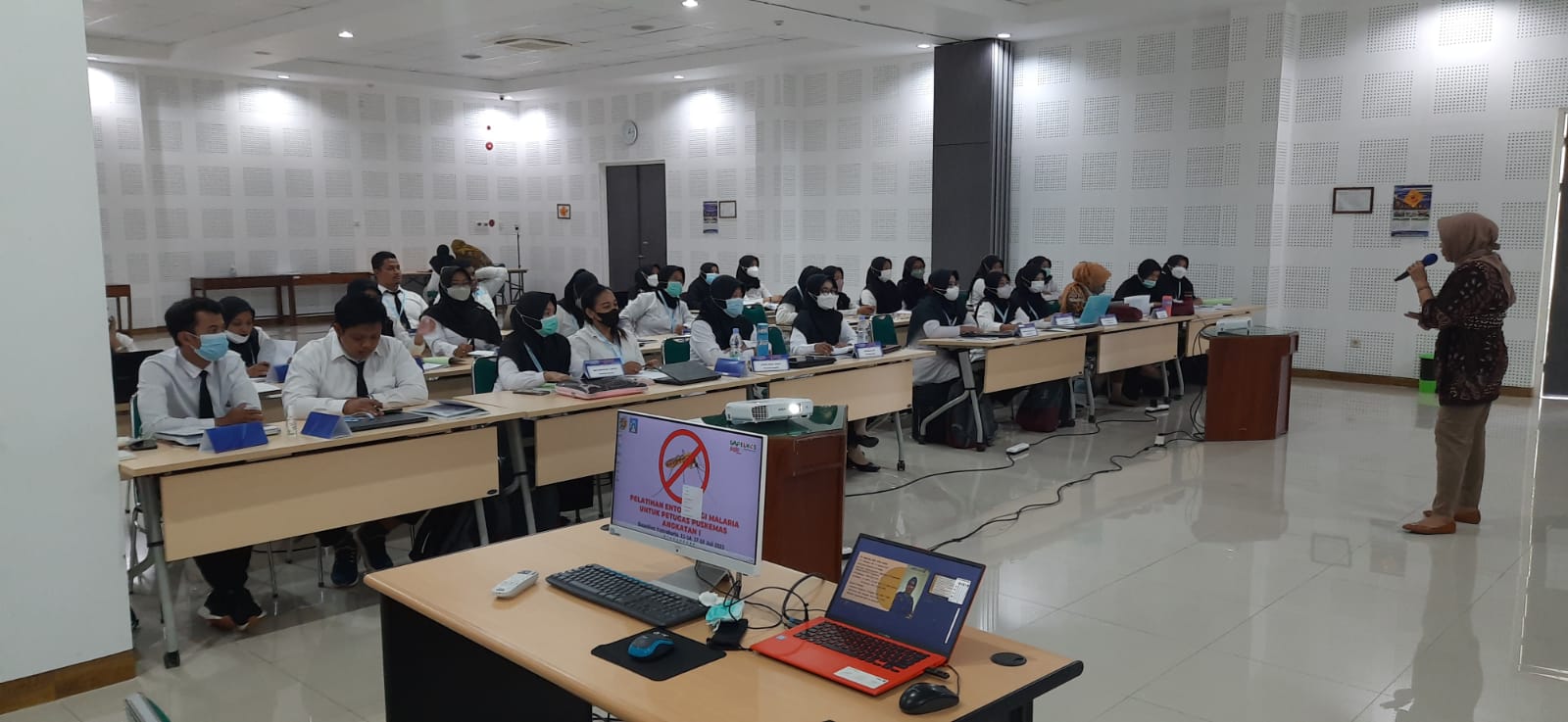 Pelatihan Entomologi Malaria bagi Petugas Puskesmas Se - Kabupaten Sleman D.I. Yogyakarta